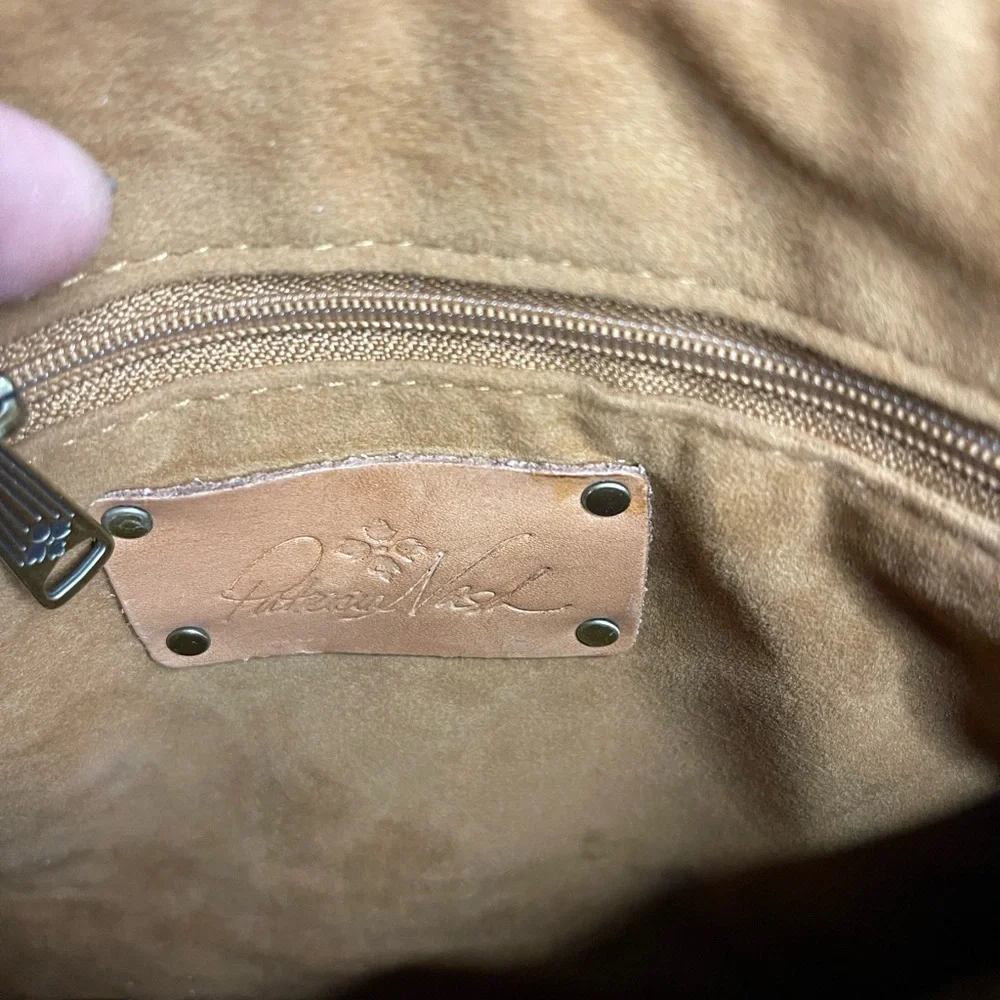 Patricia Nash Woven Leather Wristlet